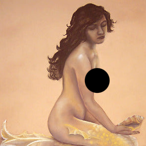 Topaz 1st in the Vintage Mermaids Series Small Print