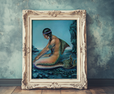 Turquoise, 7th in the Vinatge Mermaids Series Small Print