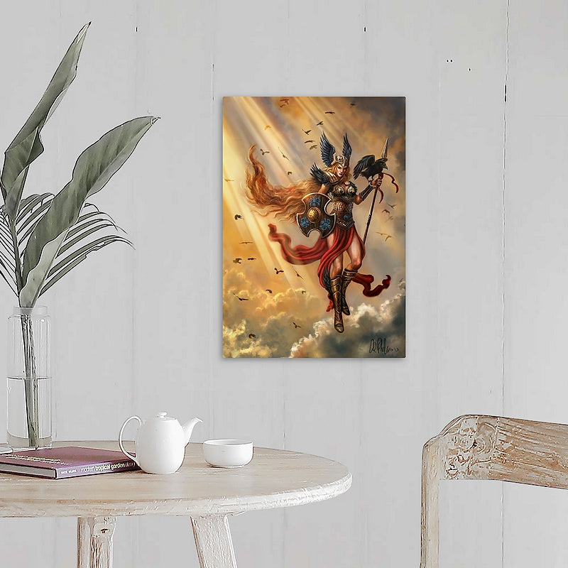 Valkyrie Fantasy Art  Canvas Print
