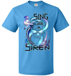 Singing Siren Plus Size  Fantasy Art mermaid  T-shirt  UNISEX   2xl-6xl