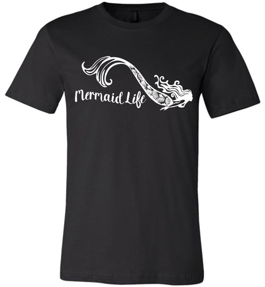 Mermaid Life Unisex t-shirt  mens womens ocean summer beachwear s-4xl - Inlumined Arts LLC