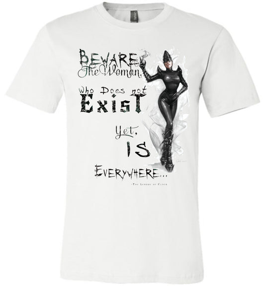Shadow Tech Goddess  Unisex  fantasy horror Art  Shadow Tech Goddess Graphic  t-shirt. (S-4XL) - Inlumined Arts LLC