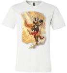 Valkyrie Norse Unisex  Fantasy Art graphic shirt  Light  Colored  (S-4XL)
