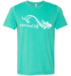 Mermaid Life Unisex t-shirt  mens womens ocean summer beachwear s-4xl