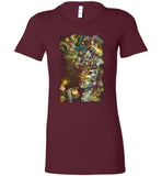 Ladies Abundant Woman surreal  fantasy T-shirt  s- 6xl