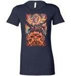 Strength Tarot Lion Leo Fantasy Art Astrological Magic T-shirt womens s-2xl Fitted
