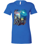 Ladies King of Cups Water Alien Extraterrestrial outerspace  galaxy t-shirt s-2xl