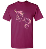 Unisex Celestial Etherial Pink Unicorn Graphic Tee shirt s-5xl