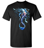 Deep Blue Merman Mermaid Ocean  Fish T-shirt