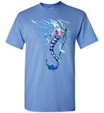 Deep Blue Merman Mermaid Ocean  Fish T-shirt