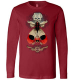 Fantasy Skull Death's Head Moth Shirt long sleeve