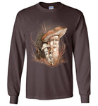 Mushroom People -  unisex gildan long sleeve mushroom fall  t-shirt (s-5xl)