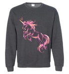 Celestial Etherial Pink Unicorn Graphic Sweatshirt S-5xl