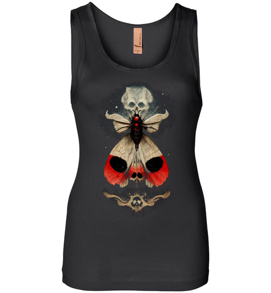 Fantasy Skull Death's Head Moth Tank Top