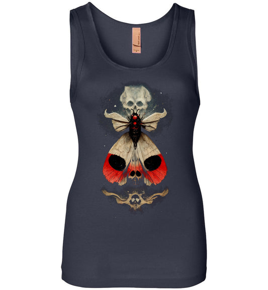 Fantasy Skull Death's Head Moth Tank Top