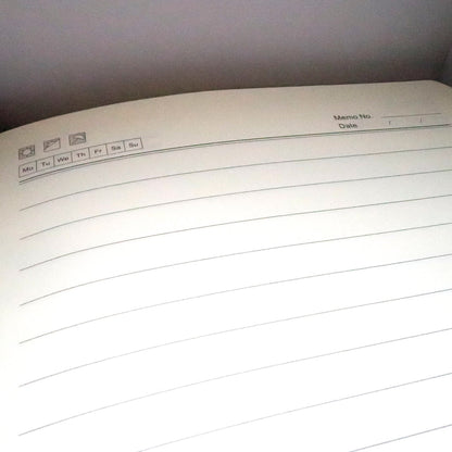 Source of Life Waterfall and Trees, Faux Leather Dream Journal Lined Diary Notebook