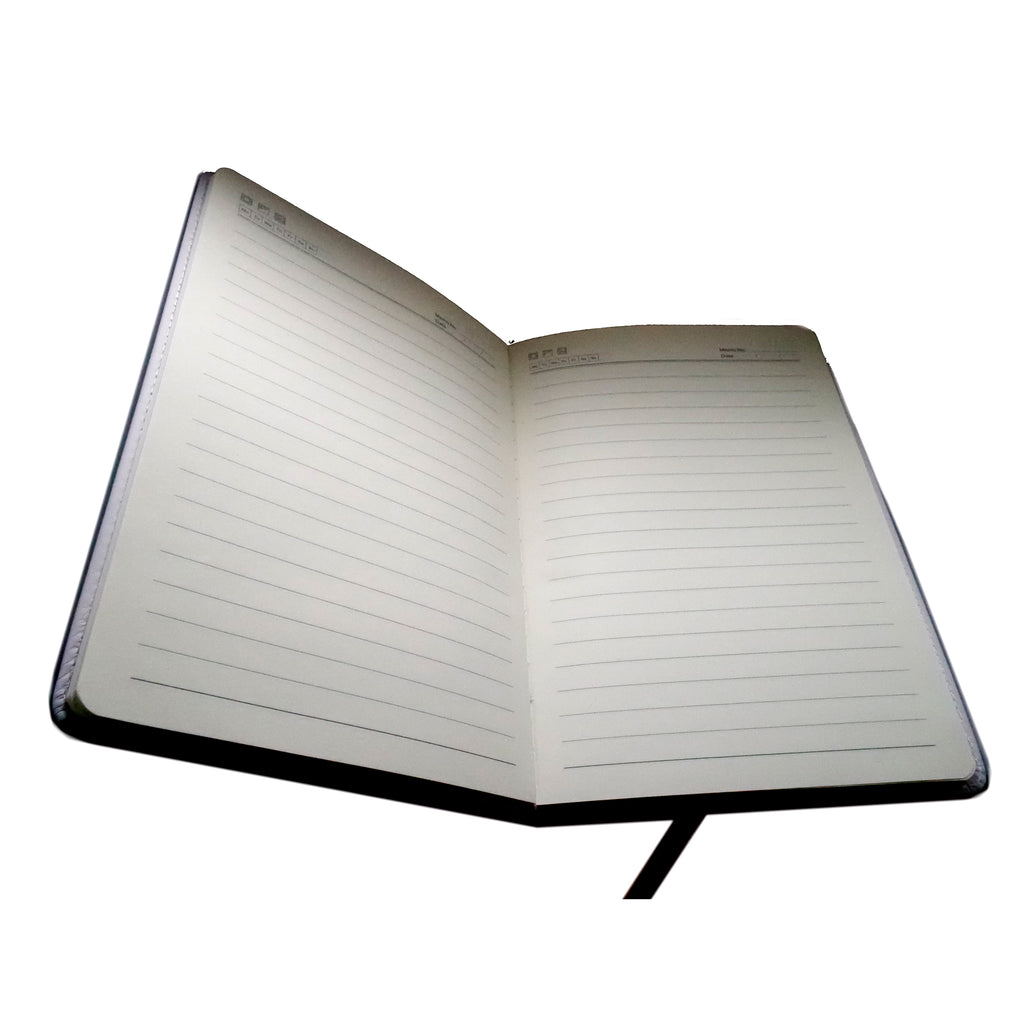 Source of Life Waterfall and Trees, Faux Leather Dream Journal Lined Diary Notebook