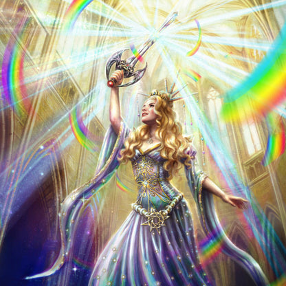 "Taryn's Coronation"  Fairy Tale Princess Art Print fantasy Illustration