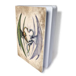 Entwined Dragons, felt cover Dream Journal Sketch Book