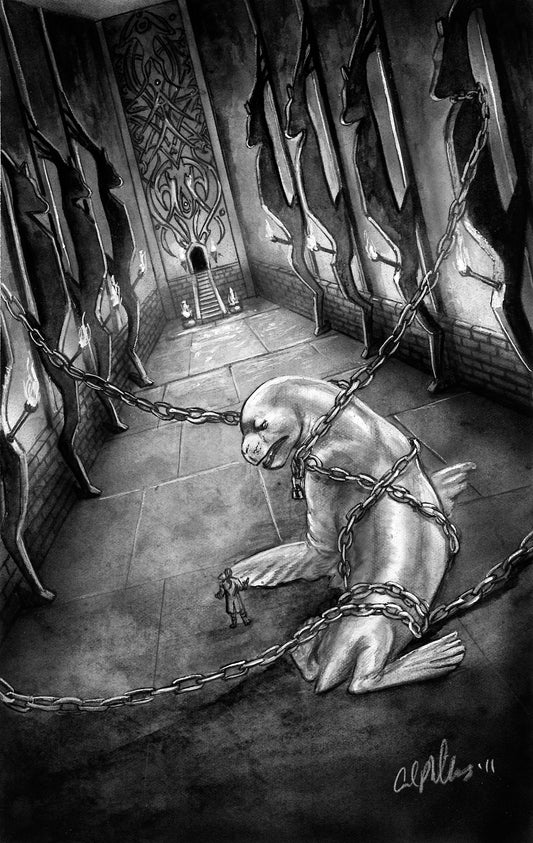Kay's Vision  LEAGUE OF ELDER ILLUSTRATION - Inlumined Arts LLC