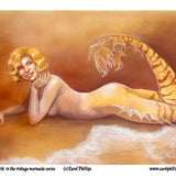 Vintage Mermaids Open Edtion Prints- Tiger's Eye