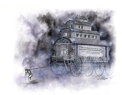 Lost in the Fog LEAGUE OF ELDER ILLUSTRATION - Inlumined Arts LLC