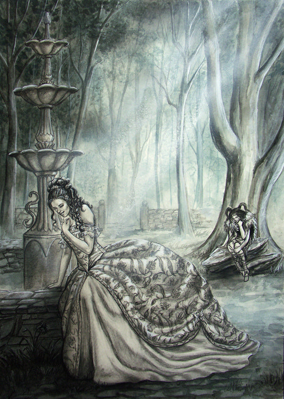 The Secret Talker LEAGUE OF ELDER ILLUSTRATION - Inlumined Arts LLC