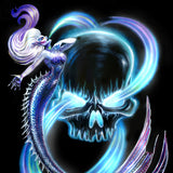 "The Singing Siren" Dark Fantasy Art Mermaid Art Print