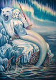 Zirconia #10 in Vintage Mermaids  Series - Arctic Mermaid