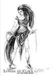 LEAGUE OF ELDER Concept ILLUSTRATION "Monoma Female" - Inlumined Arts LLC