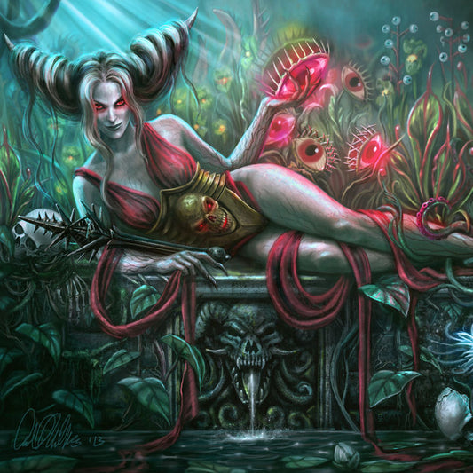 "Queen Ghome" Fantasy Art Canvas Print