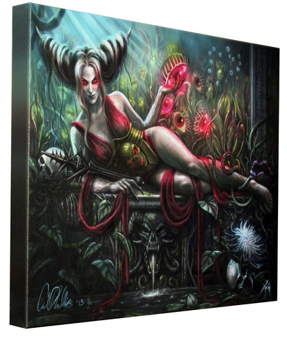 "Queen Ghome" Fantasy Art Canvas Print