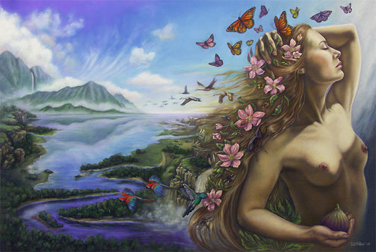 Gnosis Open Edition Fine Art Print - Inlumined Arts LLC
