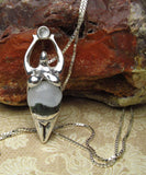 Sterling Silver Earth Goddess Pendant agate