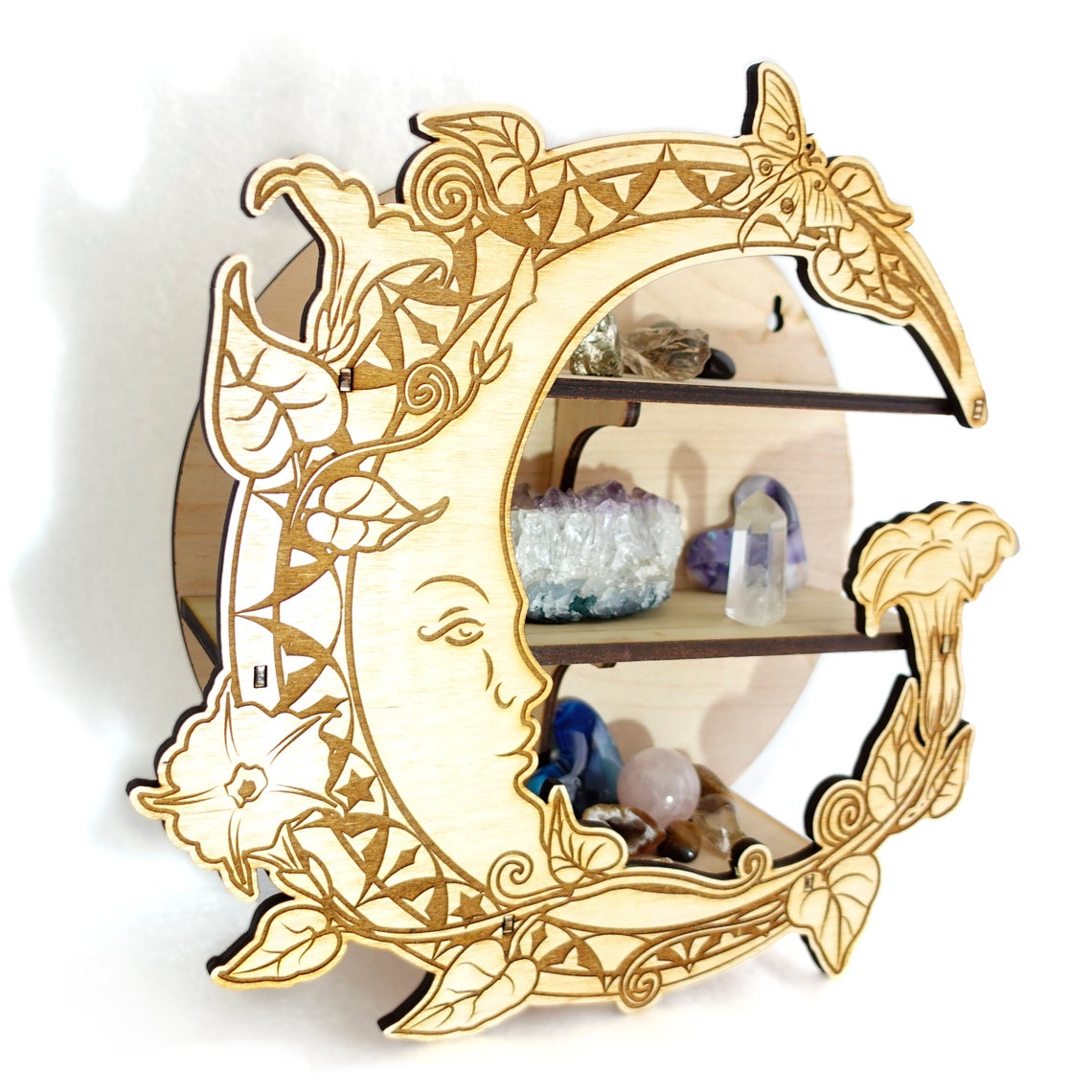 DIY Crafters Moon Shelf Art KIT