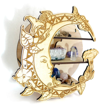 DIY Crafters Moon Shelf Art KIT