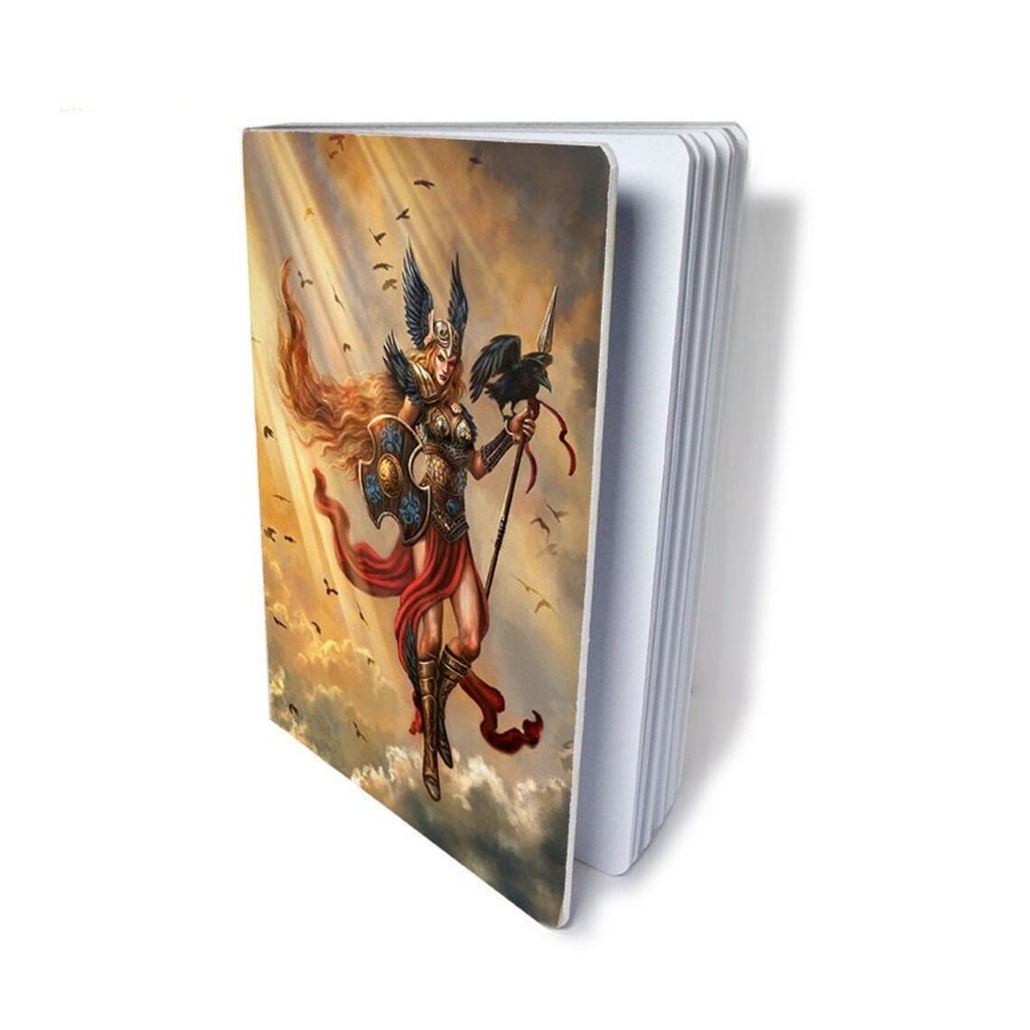 Valkyrie, Norse felt cover Dream Journal SketchBook