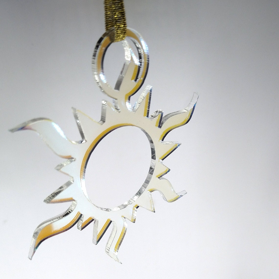 Yule Sun  Pagan Solstice Holiday christmas Ornament