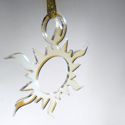 Yule Sun  Pagan Solstice Holiday christmas Ornament