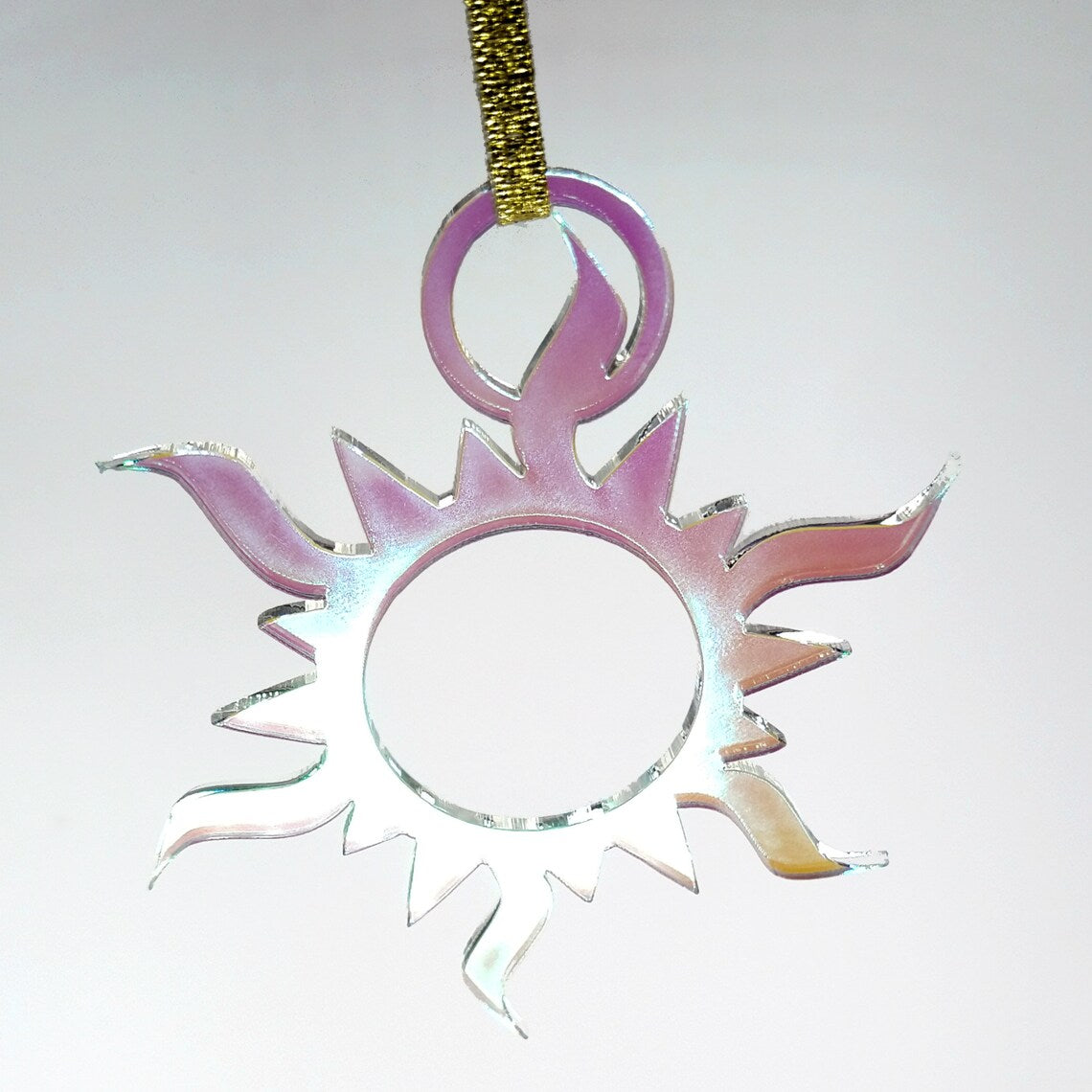 Yule Sun  Pagan Solstice Holiday christmas Ornament