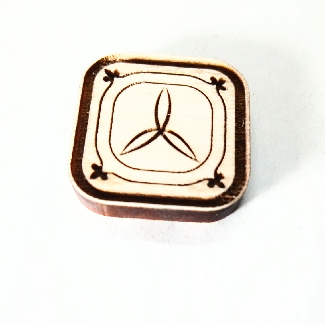 The Witches runes, Wooden Wiccan Pagan pocket rune divination set - Inlumined Arts LLC