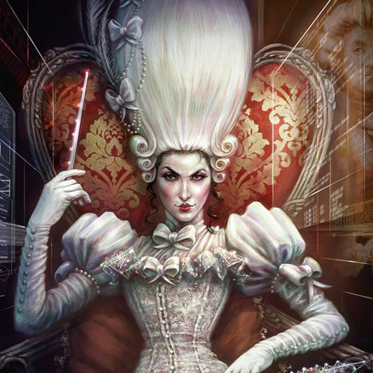 "Professor: Hannah Ben Shurlamp" League of Elder Fantasy Art Print