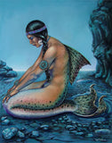 "Turquoise" Limited Edtion Vintage Mermaid