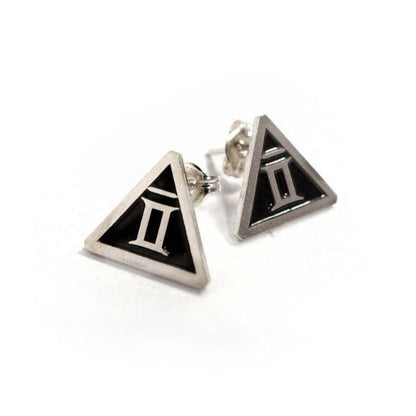 Zodiac Stud Earrings sterling silver 925