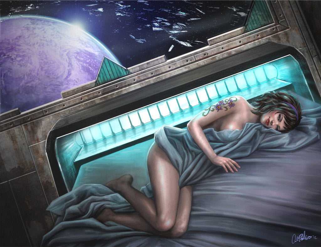 "Crewman Kaly"  Limited Edition Print