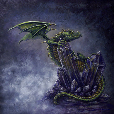 "Teldryn" Dragon Art Print - Inlumined Arts LLC