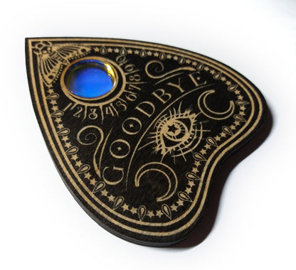 Handmade Black  Ouija Planchette coaster set