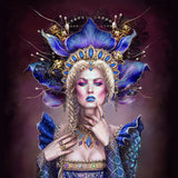 "Queen Roethaba" Fantasy Art Character Portrait Canvas Print