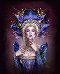 "Queen Roethaba" Fantasy Art Character Portrait Canvas Print