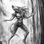 She Wolf - werewolf Shadow Over Shandahar illustration